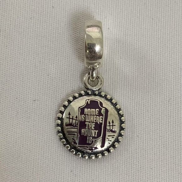 Pandora Jewelry - Pandora Disney The Haunted Castle Dangle Charm, S925 Silver Jewelry